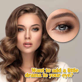 FinyDreamy model wearing clusters to show enhanced, natural volume
