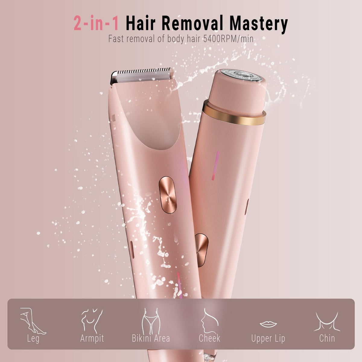 FIONOFY ceramic blade close-up demonstrating smooth glide and gentle cutting benefit