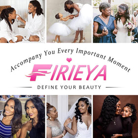 FIRIEYA lifestyle model wearing wig for natural everyday style