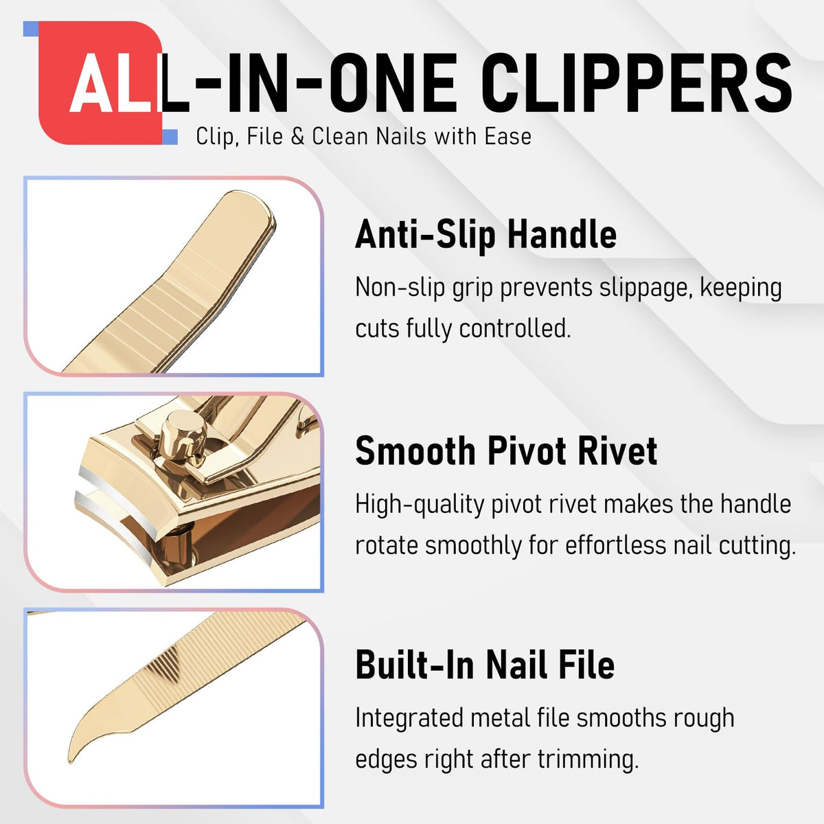 firiKer both clippers displayed side-by-side illustrating size difference and versatility benefit
