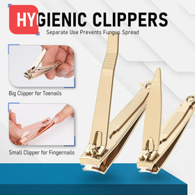 firiKer clipper attached to keychain showing portability for travel and on-the-go grooming benefit