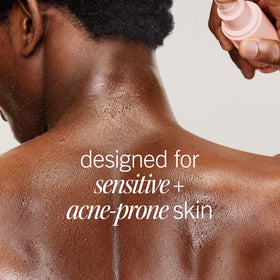 First Aid Beauty smoother back skin after two weeks showing texture improvement