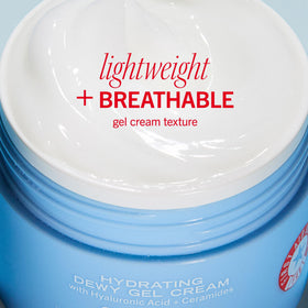 First Aid Beauty ingredient focus with hyaluronic acid and ceramides for barrier support
