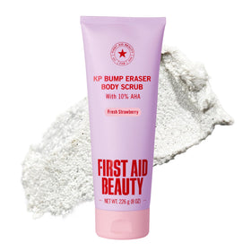 First Aid Beauty front packaging showing product name and strawberry scent benefit