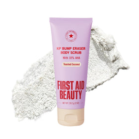 First Aid Beauty front packaging showing product and benefit of smoothing