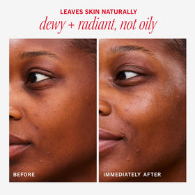 First Aid Beauty label close-up highlighting fragrance-free and clean formula benefits