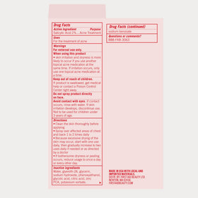 First Aid Beauty packaging badges highlighting vegan and cruelty-free benefits