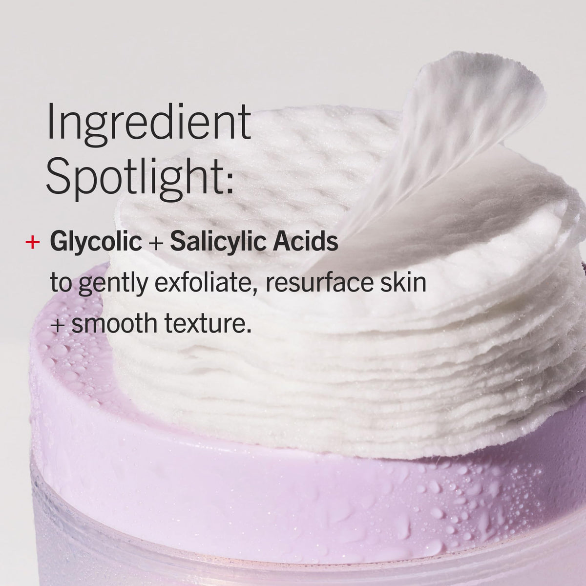 First Aid Beauty pad used on bikini area to help prevent ingrown hairs