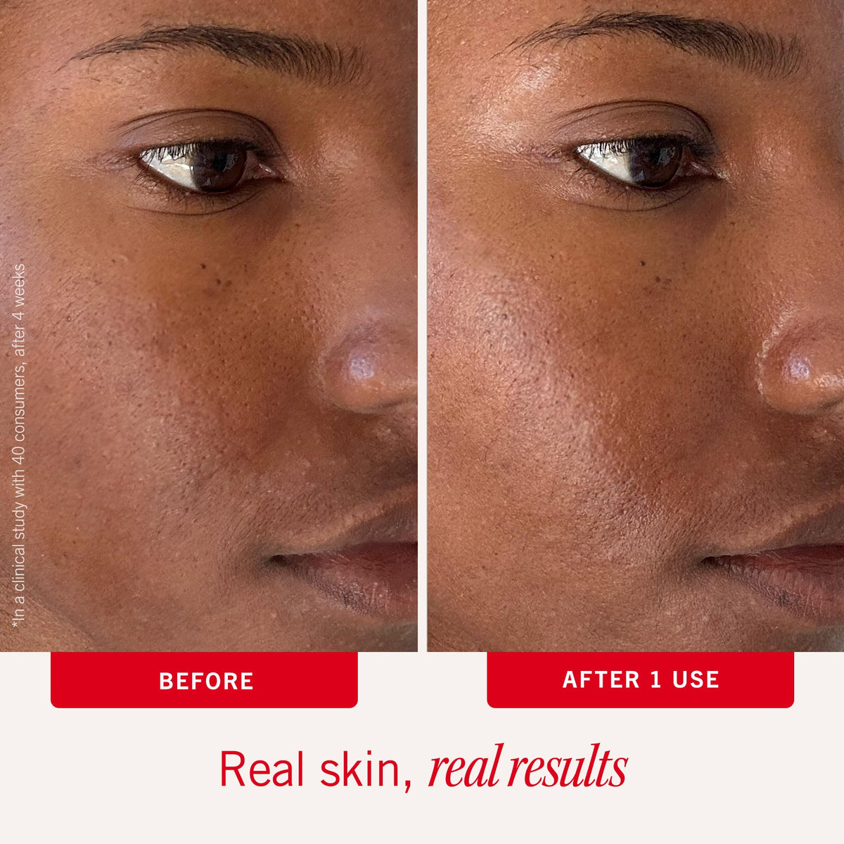 First Aid Beauty pad in hand to show true-size and easy application