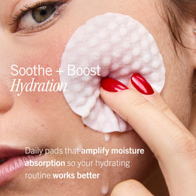 First Aid Beauty close-up of pad texture highlighting soft cushion