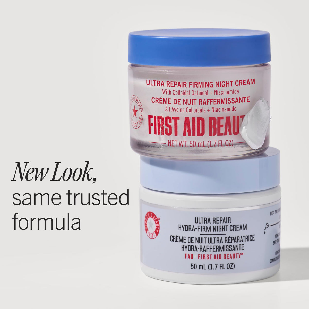 First Aid Beauty creamy texture close-up showing nourishing richness