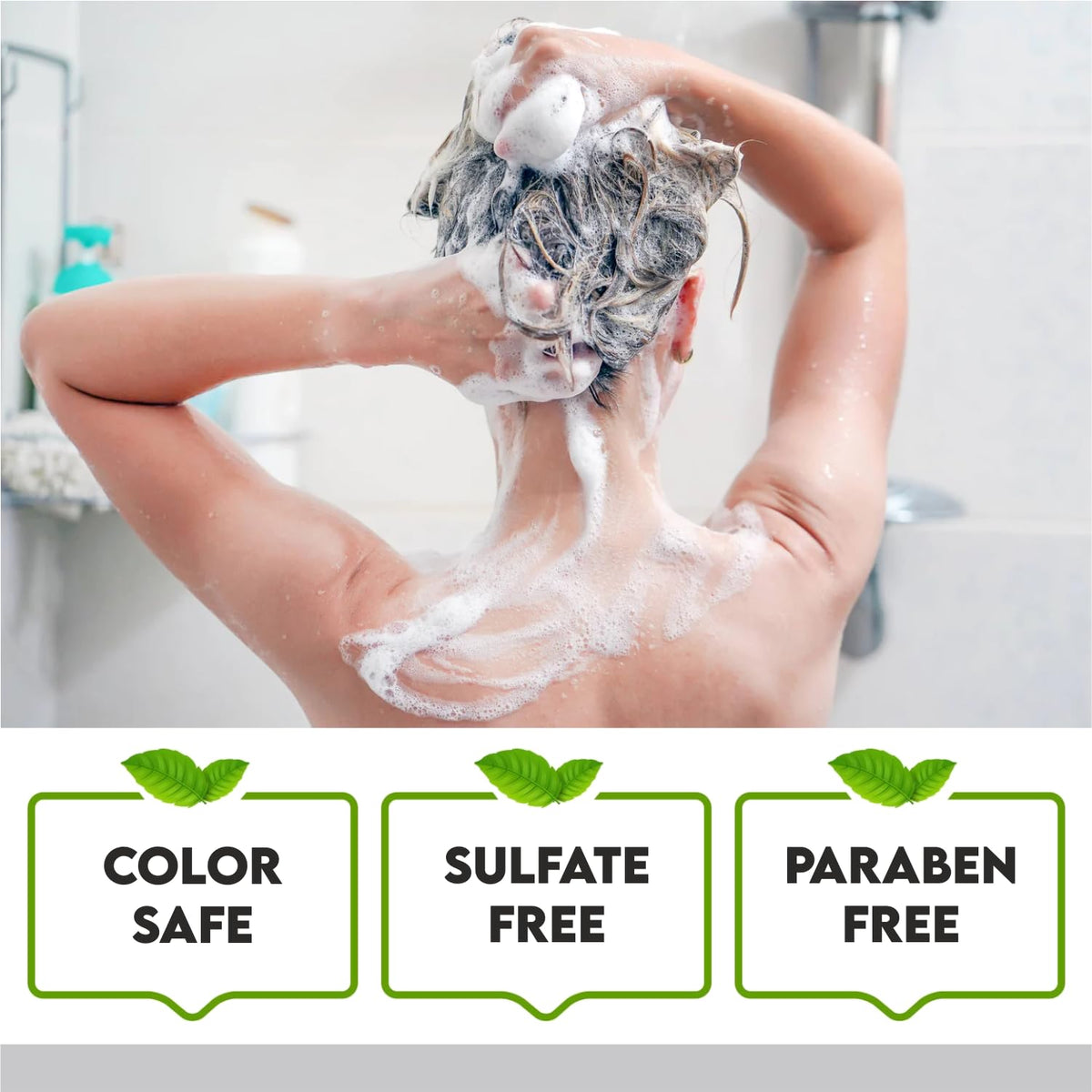 First Botany set staged in bathroom lifestyle scene conveying daily hair care routine