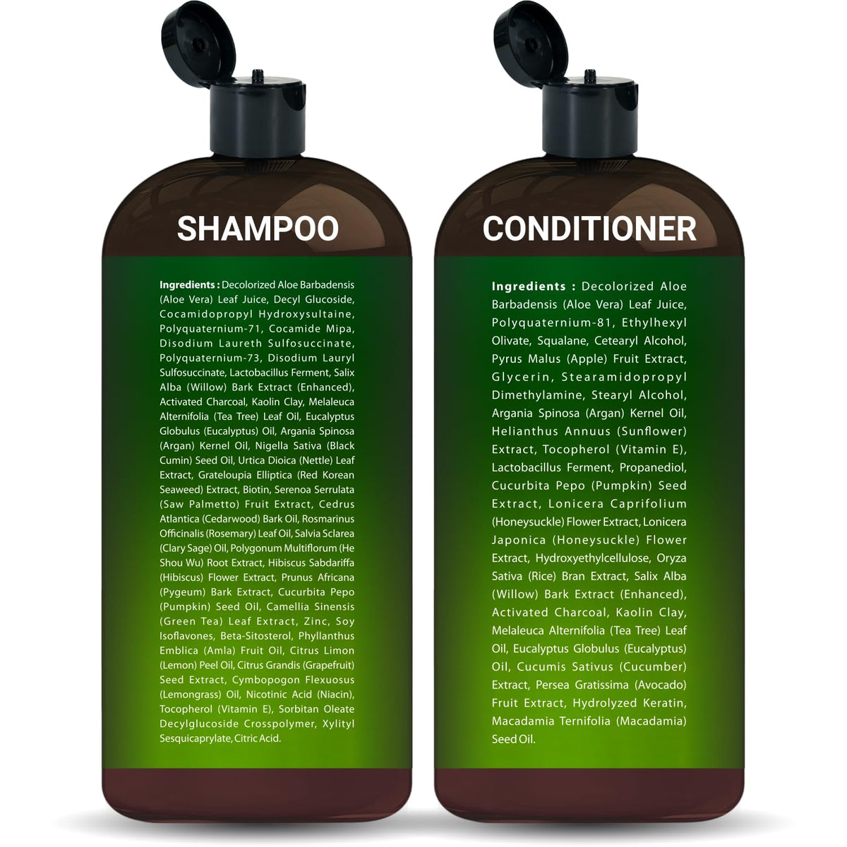 First Botany shampoo pouring dark charcoal texture for deep-cleaning