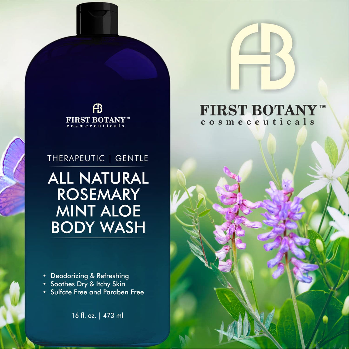 First Botany creamy foam texture close-up illustrating gentle cleansing