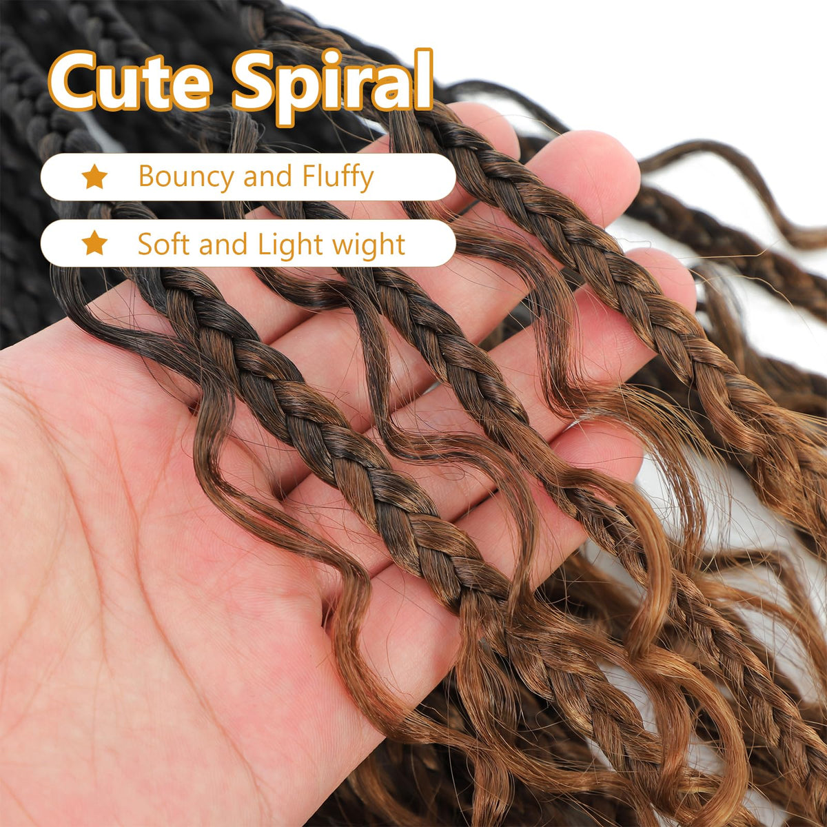 Firstcyh Hair crochet hook installing braids demonstrating fast, protective styling