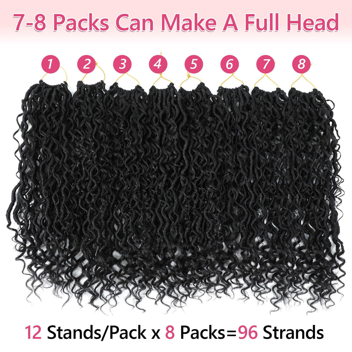 FIRSTCYH HAIR length comparison beside ruler showing true 14-inch scale and coverage