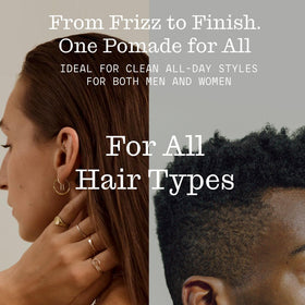Firsthand Supply textured women's hairstyle showing frizz control benefit