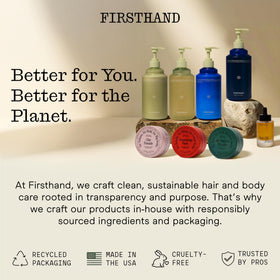 Firsthand supply recyclable box showing eco packaging and sustainability benefit