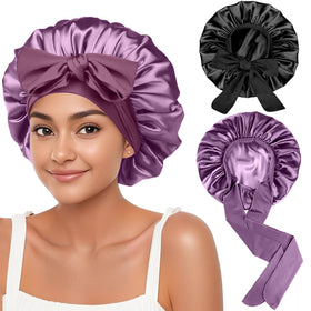 FIRSTPELLA bonnet in bedroom lifestyle scene showing comfortable at-home use