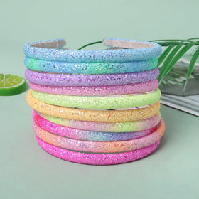 Fishdown color array flatlay displaying rainbow shades for outfit matching benefit