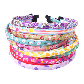 Fishdown front packaging showing full 12-piece colorful headband set for easy outfit matching