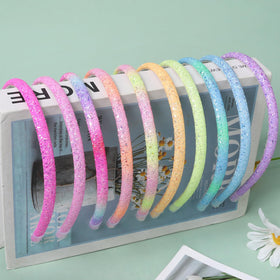Fishdown headbands in party setup showing group-ready favors benefit