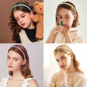 Fishdown headband worn on child showing comfortable fit and playful sparkle benefit