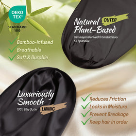 Fittia adjustable elastic band detail showing tension control benefit: no-slip secure fit