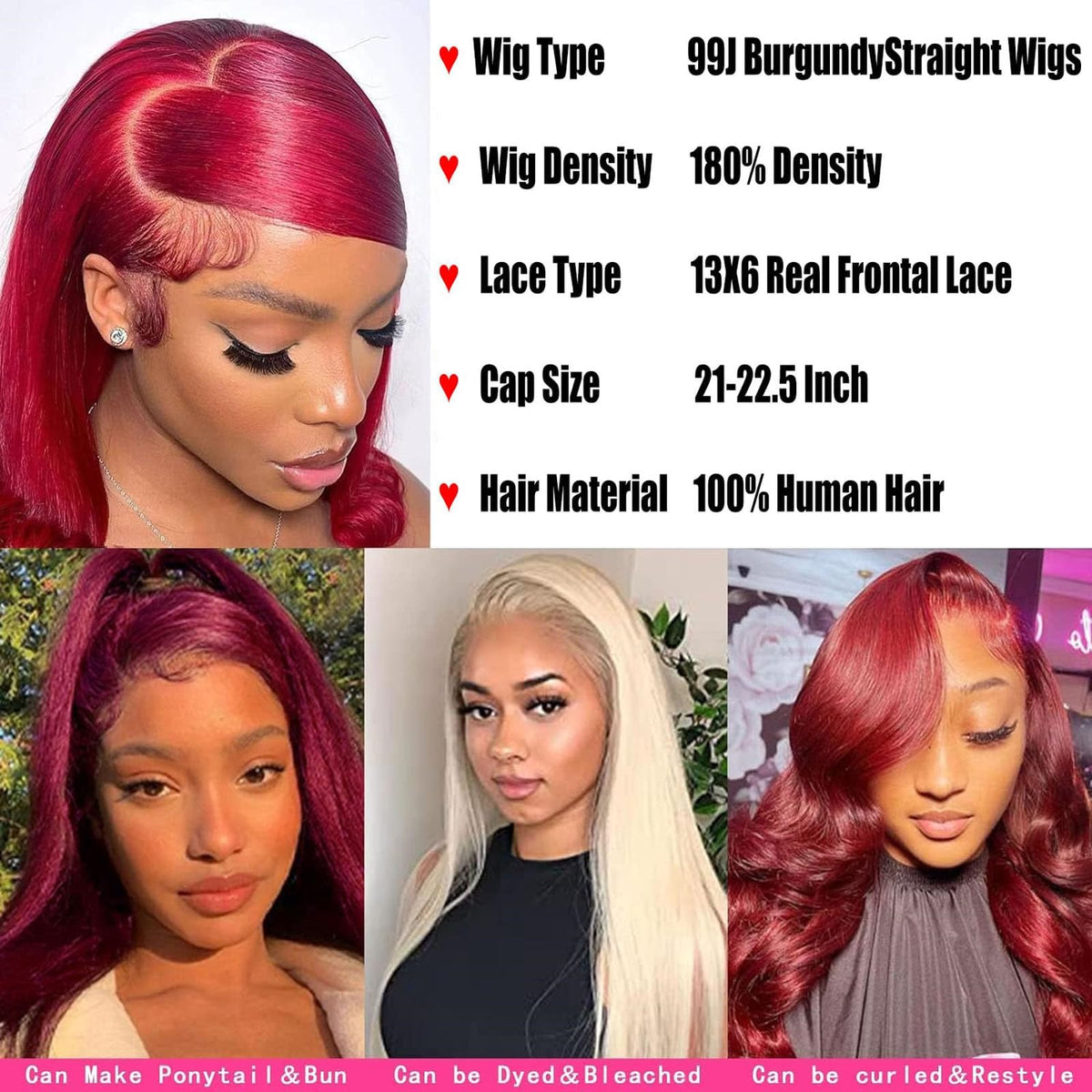 Fiumer wig cap interior showing adjustable strap and four combs for secure fit