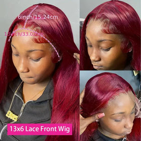 Fiumer close-up of HD transparent 13x6 lace showing seamless scalp blend
