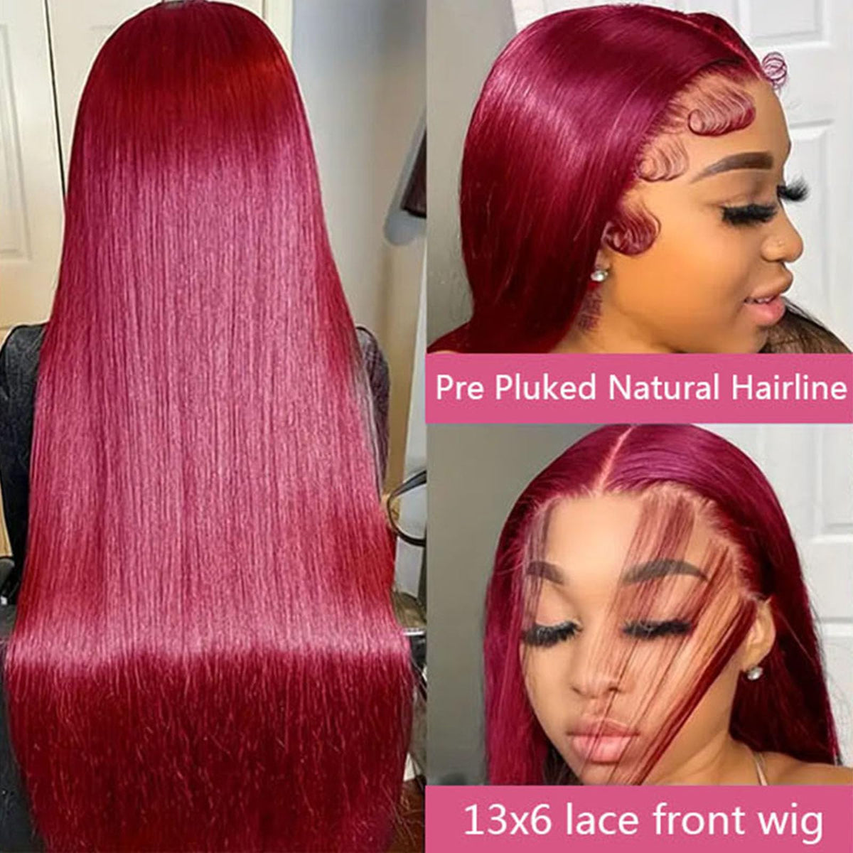 Fiumer pre-plucked hairline with baby hairs for realistic edge and ease