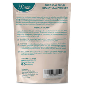 FIVONA soft feet after soak emphasizing smooth skin and rejuvenating effect