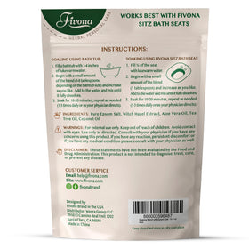 FIVONA bath soak creating gentle foam for soothing comfort
