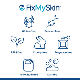 FixMySkin used outdoors in sunlight demonstrating heat-resistant, non-melting formula