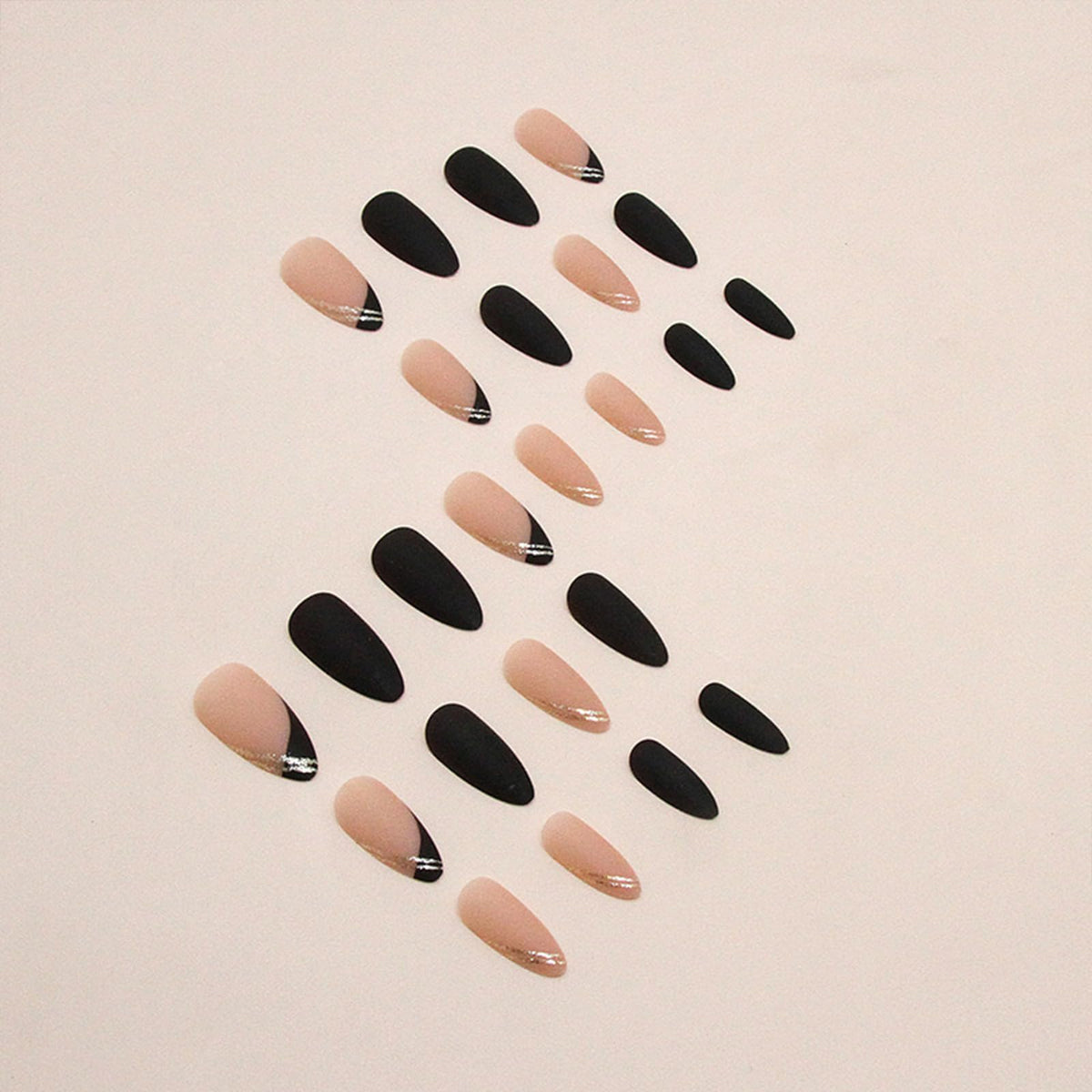 FJSMTOPl included nail file and wooden stick for easy prep and precise shaping