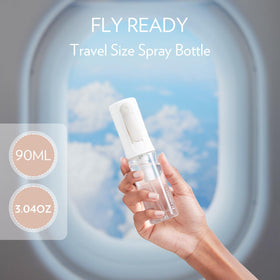 FLAIROSOL nozzle close-up showing precision atomization and fine mist benefit