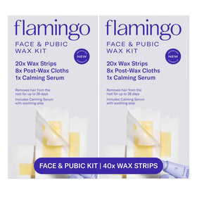 Flamingo front packaging showing full kit contents and convenience