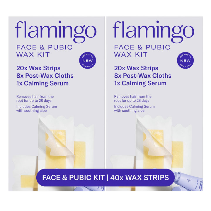 Flamingo front packaging showing full kit contents and convenience