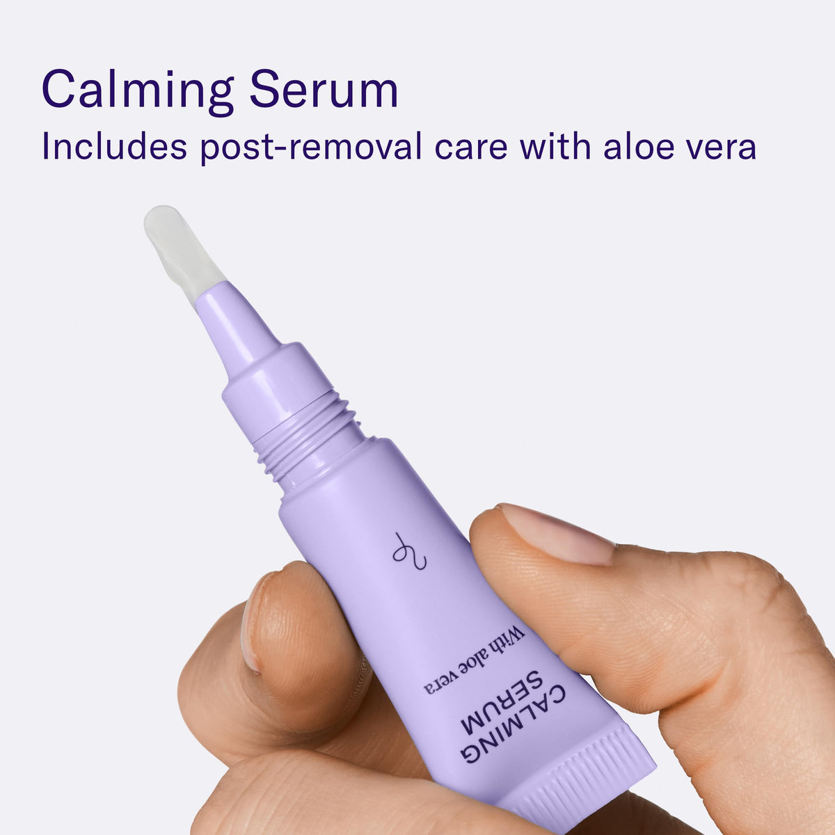 Flamingo product label close-up listing dermatologist-tested features