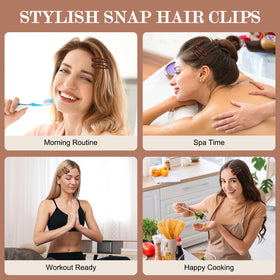 FLAREANN clips in a handbag during morning routine, convenient on-the-go styling