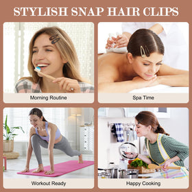 FLAREANN clip worn with minimalist outfit showing subtle polished accessory benefit