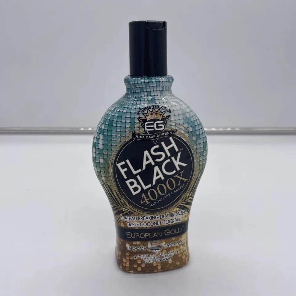 Flash Black lotion texture close-up with glossy finish for hydrated skin