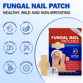 flasture person sleeping with patch showing overnight renewal