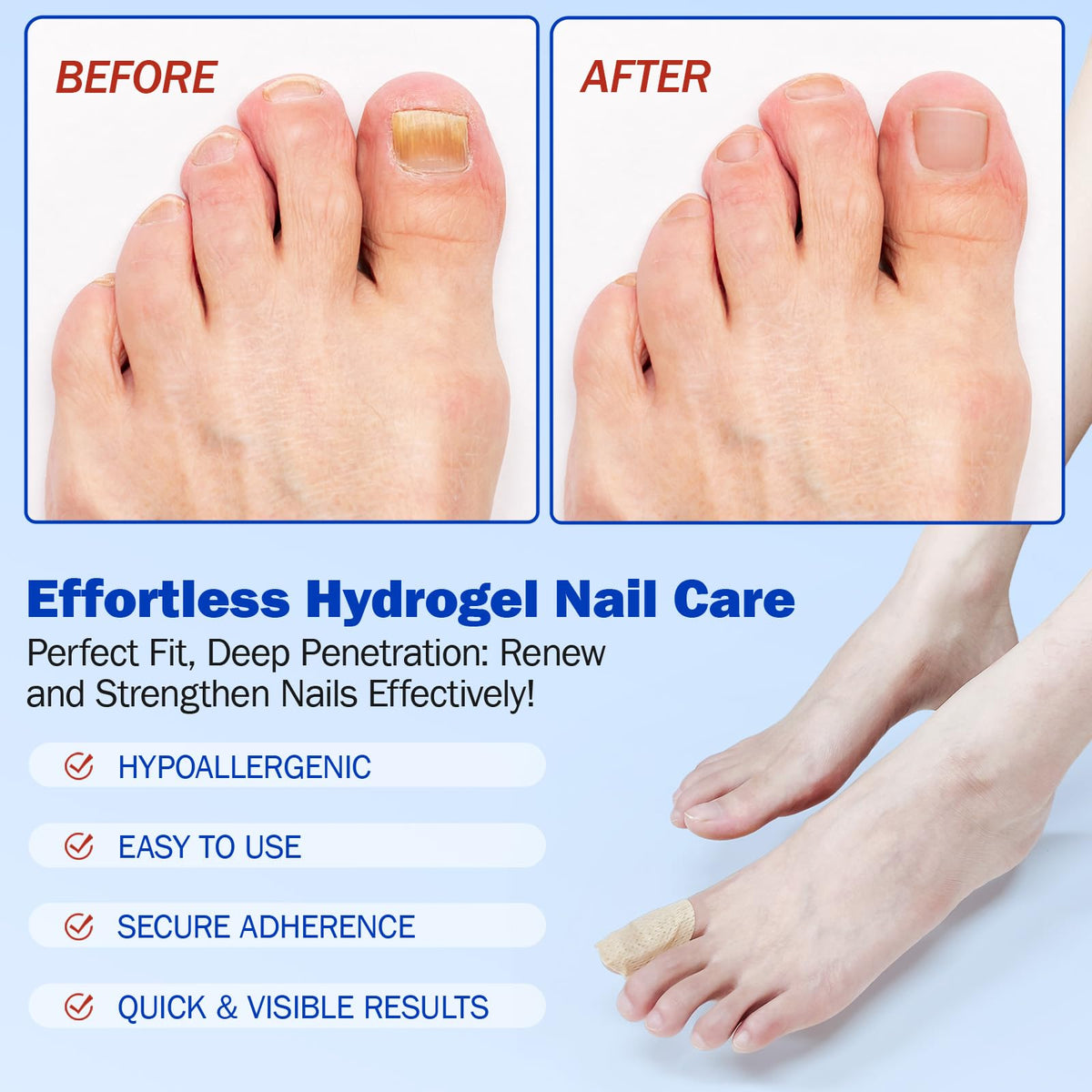 flasture hydrogel texture detail highlighting moisturizing surface