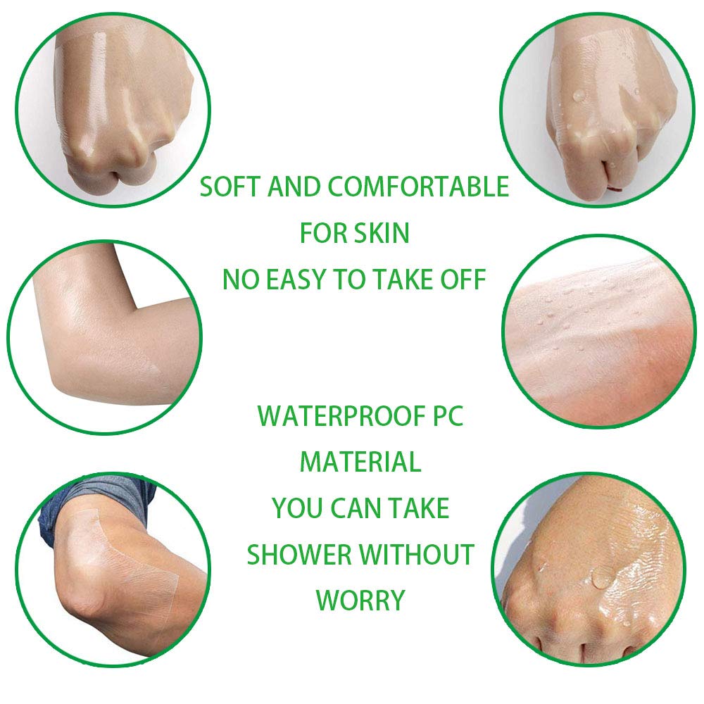 Flatoedu applied to elbow demonstrating flexible fit and movement comfort