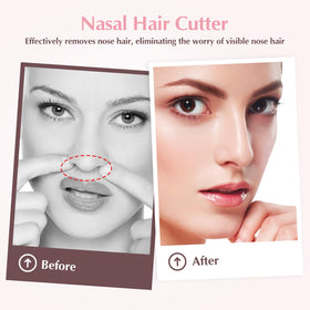 FLATRI in use demonstrating precise trimming without irritation