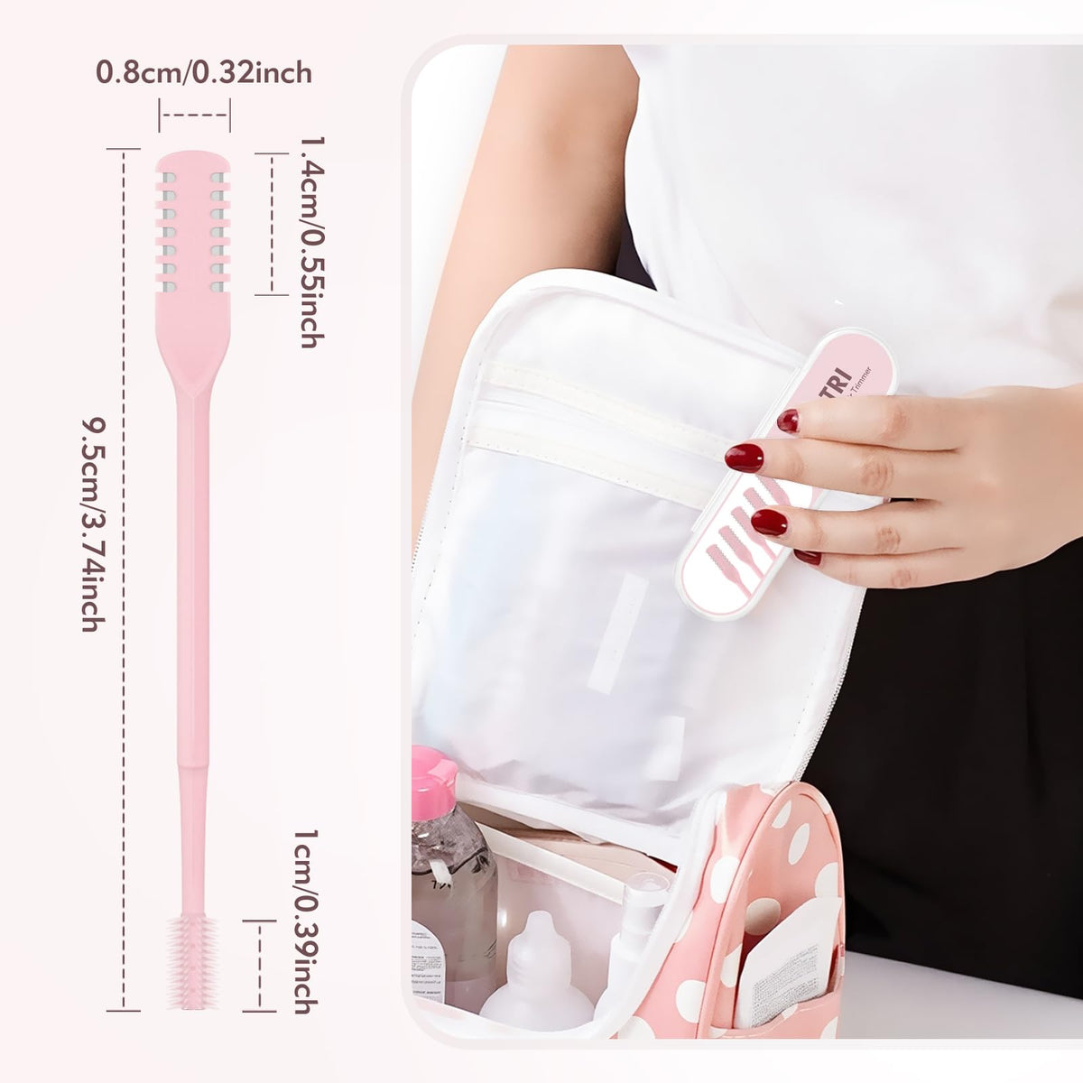 FLATRI packaged with travel case in lifestyle setting for convenience
