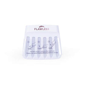 Flawless Dermaplane Glo packaging with included AAA battery to show ready-to-use contents