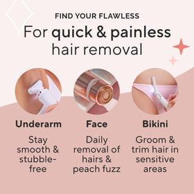 Flawless on a bathroom vanity conveying everyday grooming lifestyle