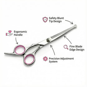 FLCJYLJXF close-up mirror-polish blade highlighting clean-cut performance